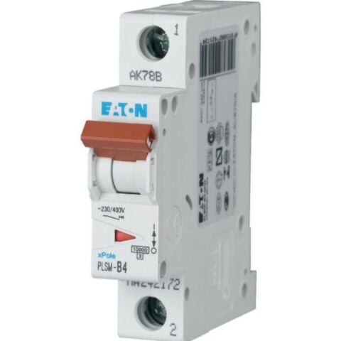 EATON PLSM-B4 OTOMATİK SİGORTA 1X4A 10KA B-EATON