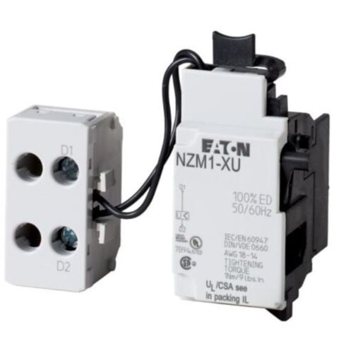 EATON NZM1-XU24AC KOMPAKT ŞALTER AKSESUARI: DÜŞÜK GERİLİM BOBİNİ NZM1
