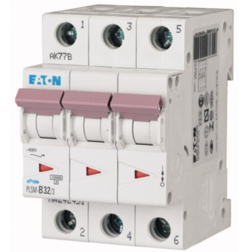 EATON PLSM-C32-4 OTOMATİK SİGORTA 4X32A 10KA C-EATON