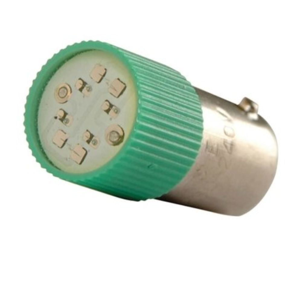 GWEST BA9S LED AMPUL 24V.AC-DC YEŞİL LED AMPUL