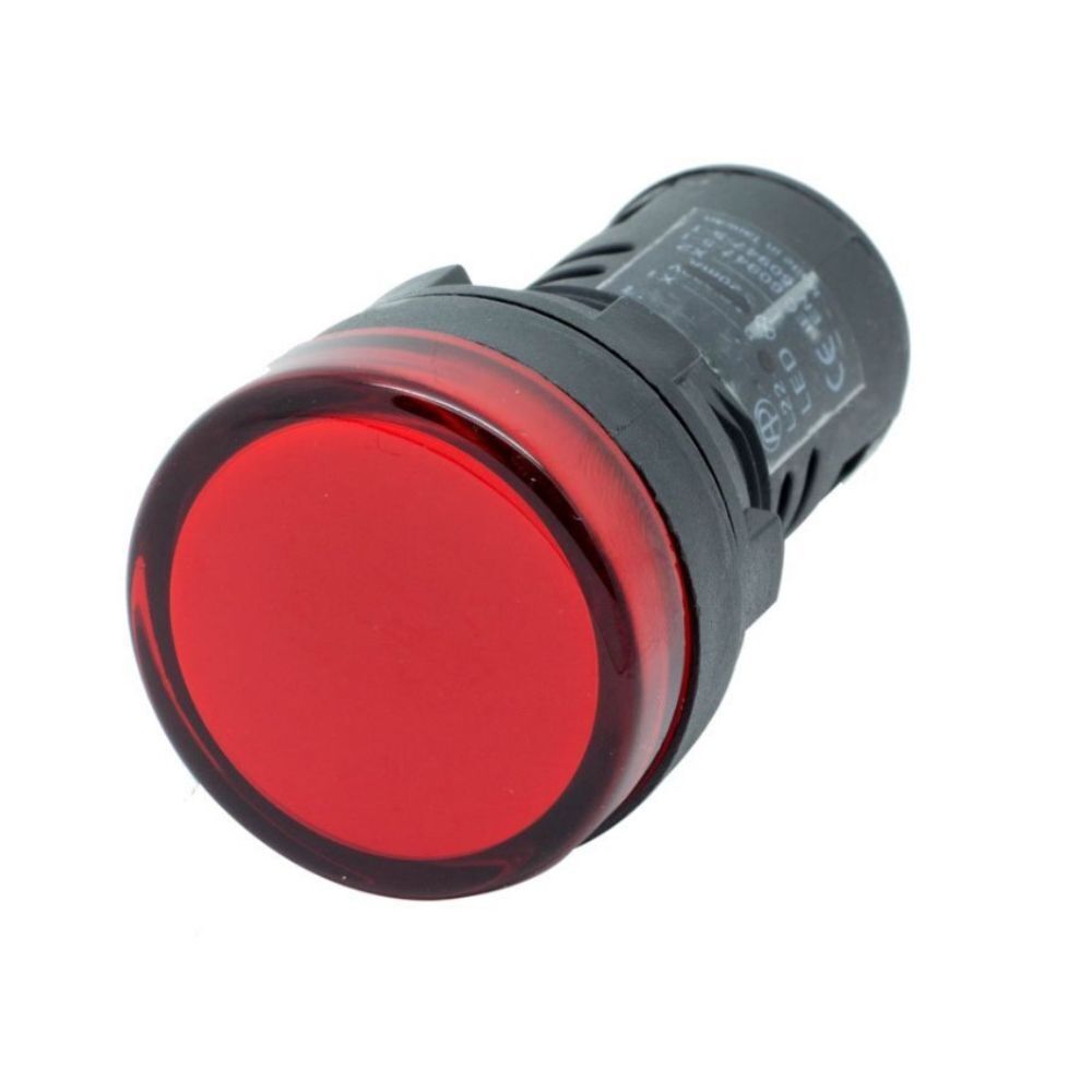 GWEST 22-24V-K 24V 22MM KIRMIZI LEDLİ SİNYAL LAMBASI
