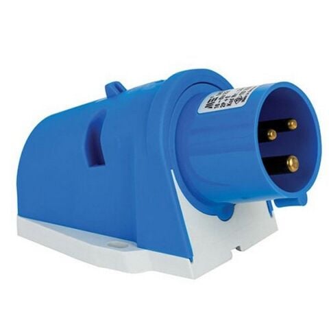 METE ENERJİ 3X16A. IP44 DUVAR FİŞİ EĞİK GÖVDELİ T24423