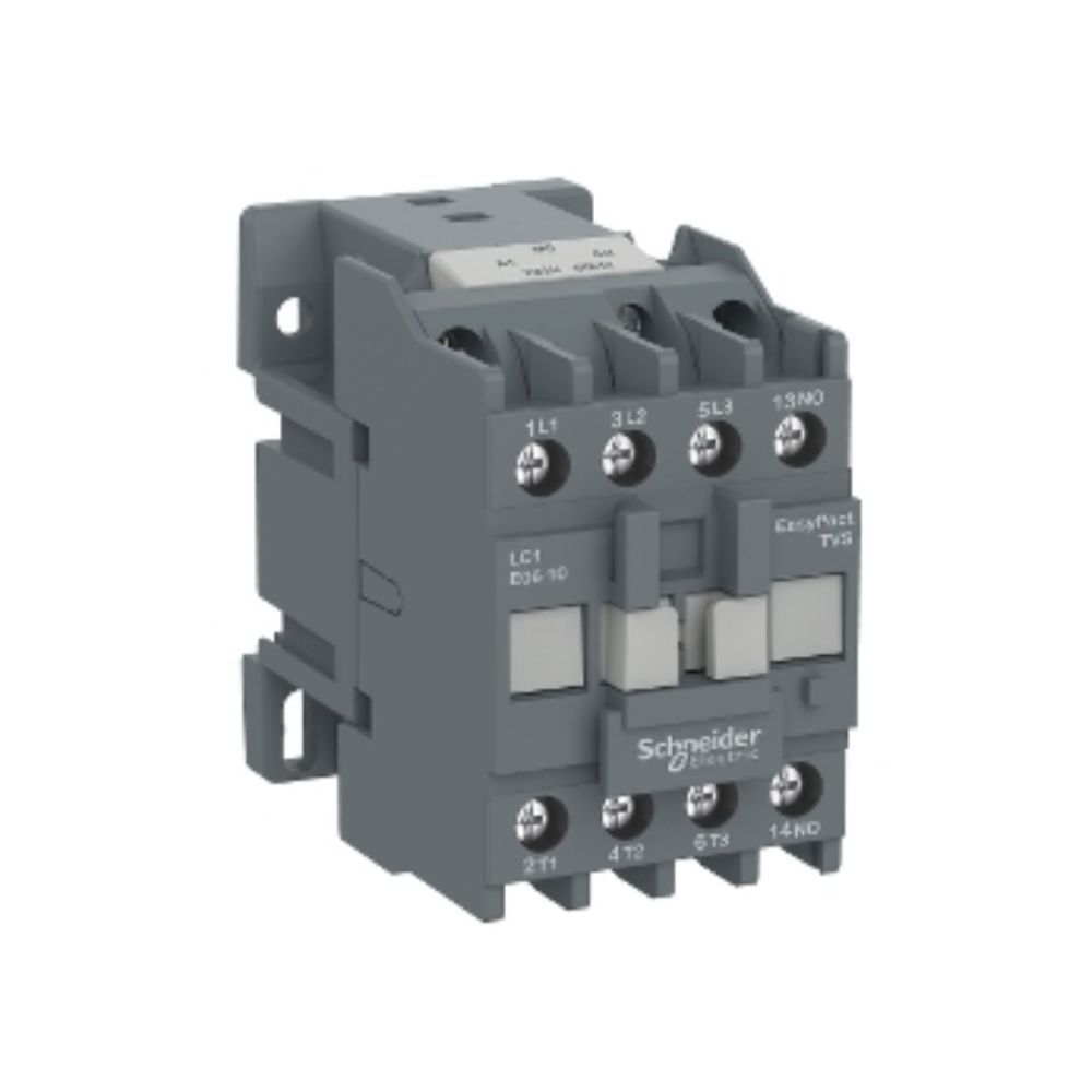 SCHNEIDER EASYPACT TVS KONTAKTÖR 3P 25A 24VAC 50HZ 1NA LC1E2510B5
