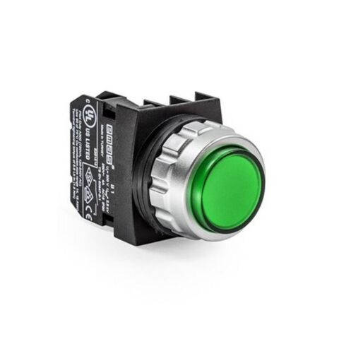 EMAS H100HY H ÇIKIK BUTON YESIL