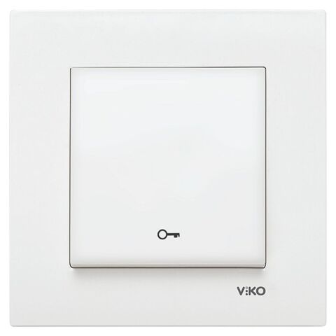 VİKO KARRE KAPI OTOMATİĞİ ANAHTARI BEYAZ (ÇERÇEVE HARİÇ) 90967005