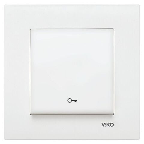 VİKO KARRE KAPI OTOMATİĞİ ANAHTARI BEYAZ (ÇERÇEVE HARİÇ) 90967005