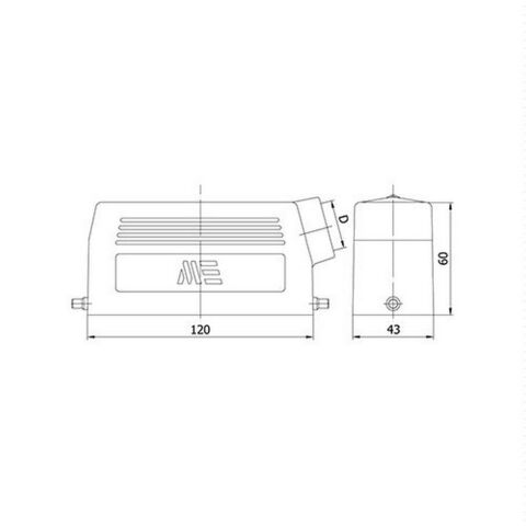 METE ENERJİ 24X16A. ÇOKLU UZATMA GÖVDE-5 YAN GİRİŞ PERÇİNLİ 29373