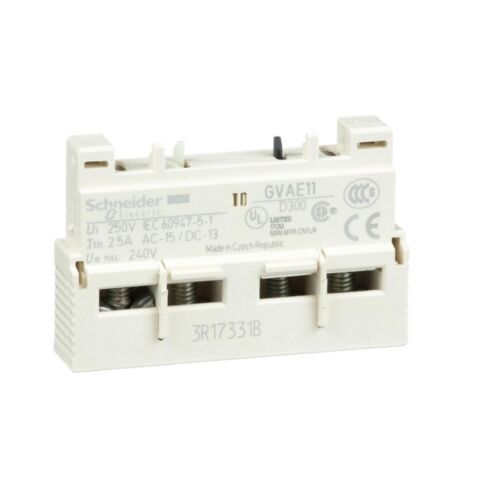 SCHNEIDER TESYS GV2 VE GV3 YARDIMCI KONTAK 1 NA + 1 NK 3389110343434