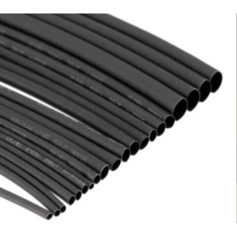 GWEST WOER 200 METRE 5MM SİYAH ISIYLA DARALAN MAKARON