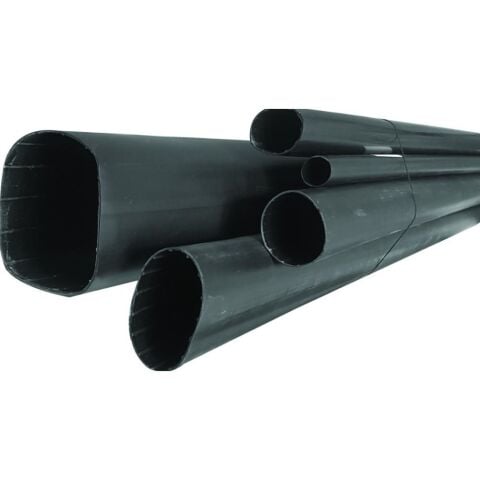 GWEST WOER 200 METRE 6MM SİYAH ISIYLA DARALAN MAKARON
