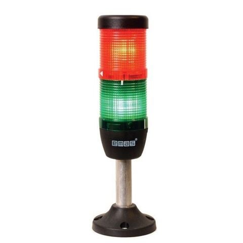 EMAS IK52L024XM03 50MM 24V LED 100MM AL.AYAKLI IKILI IK