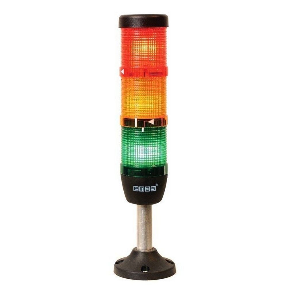 EMAS IK53L024XM03 50MM 24V LED 100MM AL.AYAKLI UCLU IK