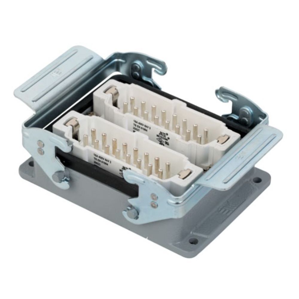 METE ENERJİ 32X16A. ÇOKLU MAKİNE FİŞİ METAL  MANDALLI - 403051S