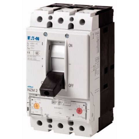 EATON NZMH2-A100 KOMPAKT ŞALTER (AYARLANABİLİR TERMİK-MANYETİK KORUMALI) 3X100A 150KA