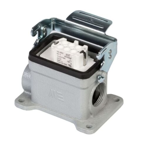 METE ENERJİ 6X16A. ÇOKLU DUVAR PRİZİ ÇİFT GİRİŞLİ METAL MANDAL - 403098S