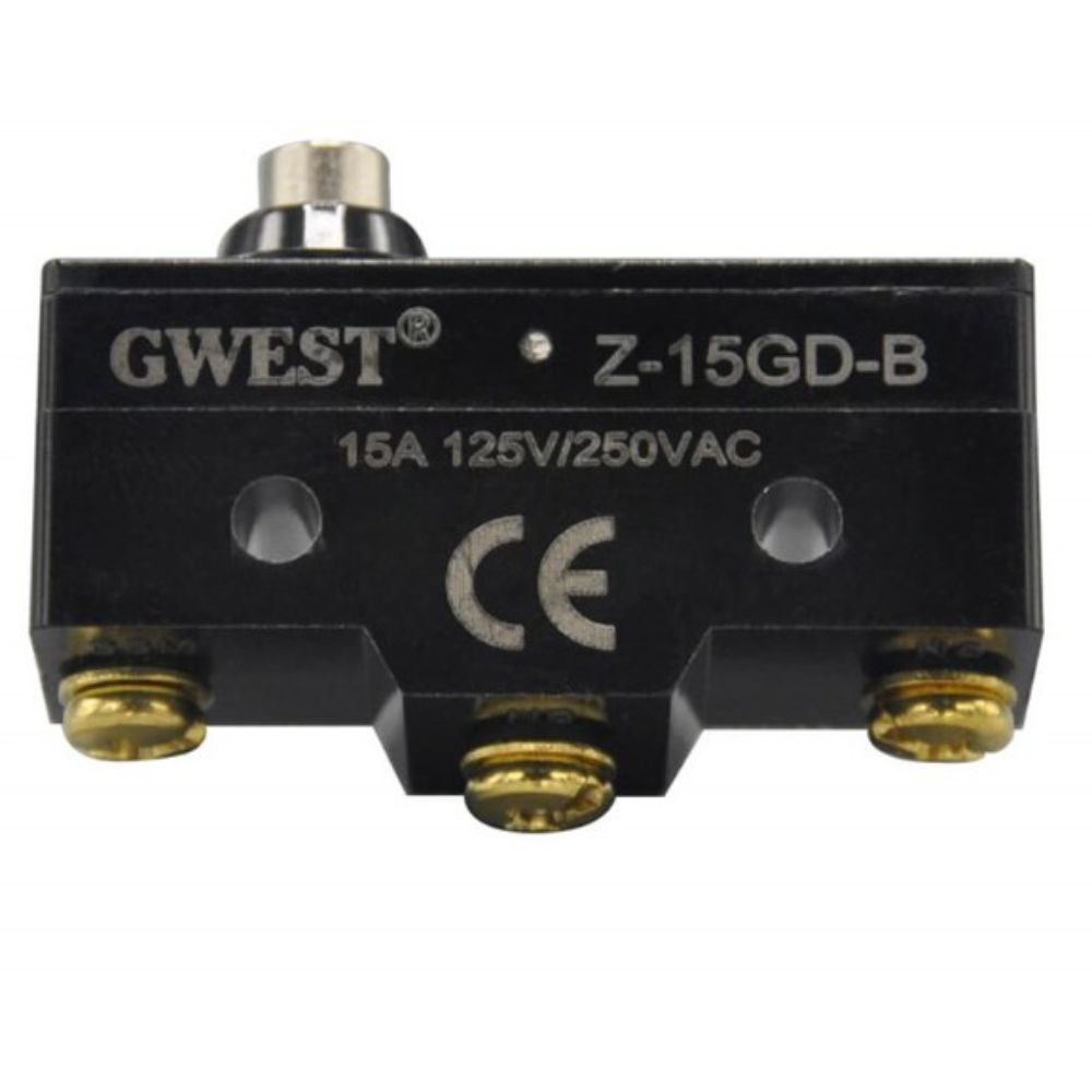 GWEST AZ-15GD-B KALIN UZUN PİMLİ 15A 1NO + 1NC SWİTCH