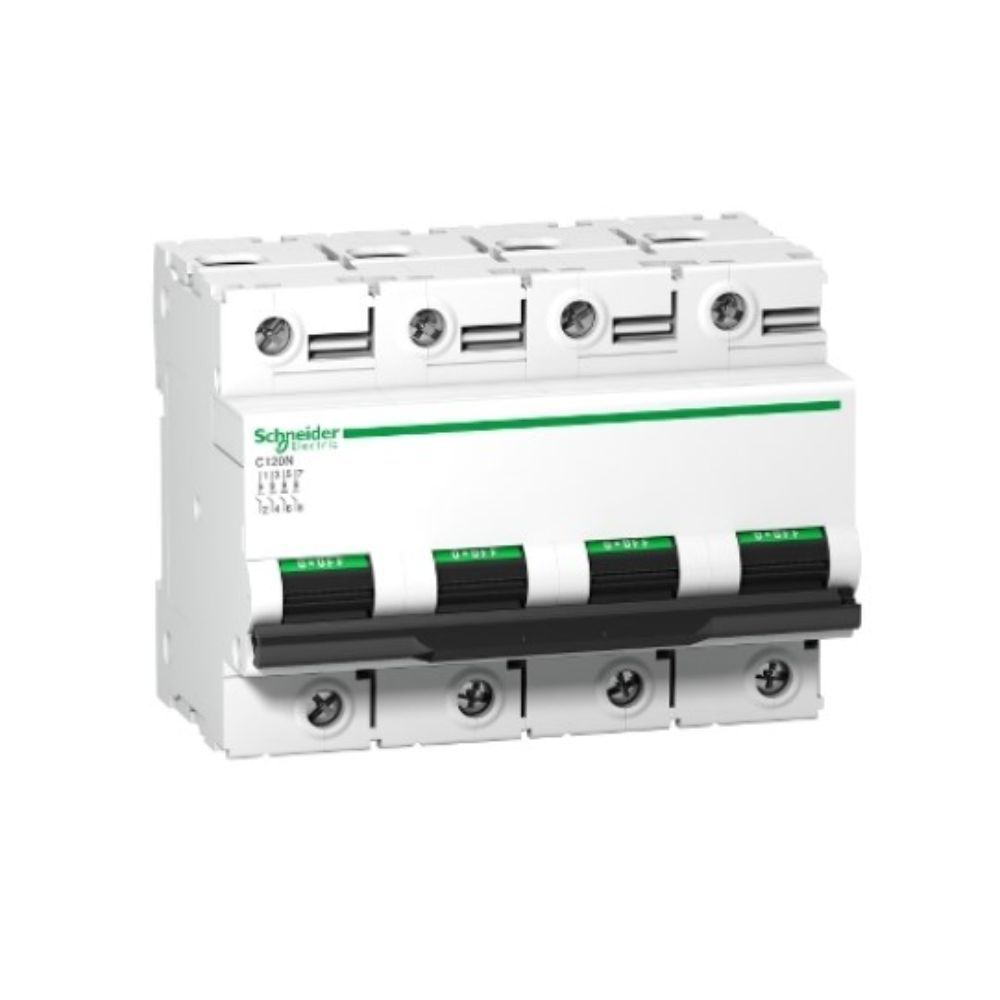 SCHNEIDER C120N - DEVRE KESİCİ - 4P - 125A - C EĞRİSİ A9N18376