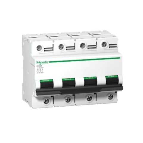 SCHNEIDER C120N - DEVRE KESİCİ - 4P - 125A - C EĞRİSİ A9N18376