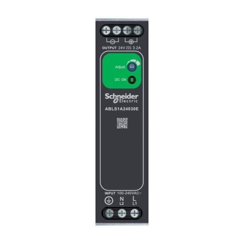 SCHNEIDER Din-rail PSU,Power 75W,DC 24V output