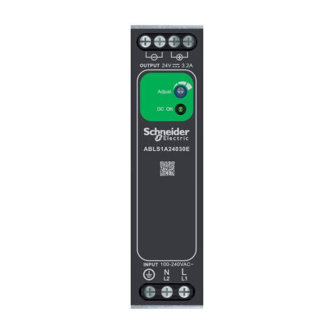 SCHNEIDER Din-rail PSU,Power 75W,DC 24V output