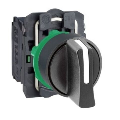 SCHNEIDER 1-0-2 KALICI SİYAH MANDAL BUTON 3389110903454