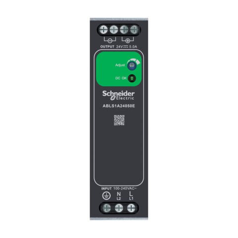 SCHNEIDER Din-rail PSU,Power 120W,DC 24V output