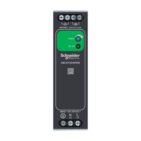 SCHNEIDER Din-rail PSU,Power 120W,DC 24V output