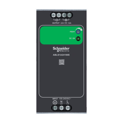 SCHNEIDER Din-rail PSU,Power 240W,DC 24V output
