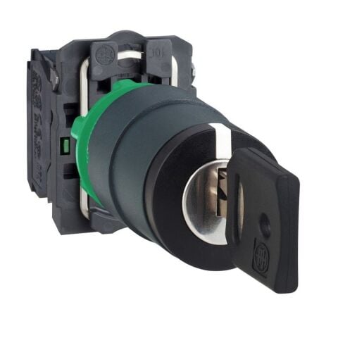 SCHNEIDER EKSİKSİZ MANDAL BUTON ÇAP 22 3 KONUMLU SABİT 2NA RONİS 455 3389110903492