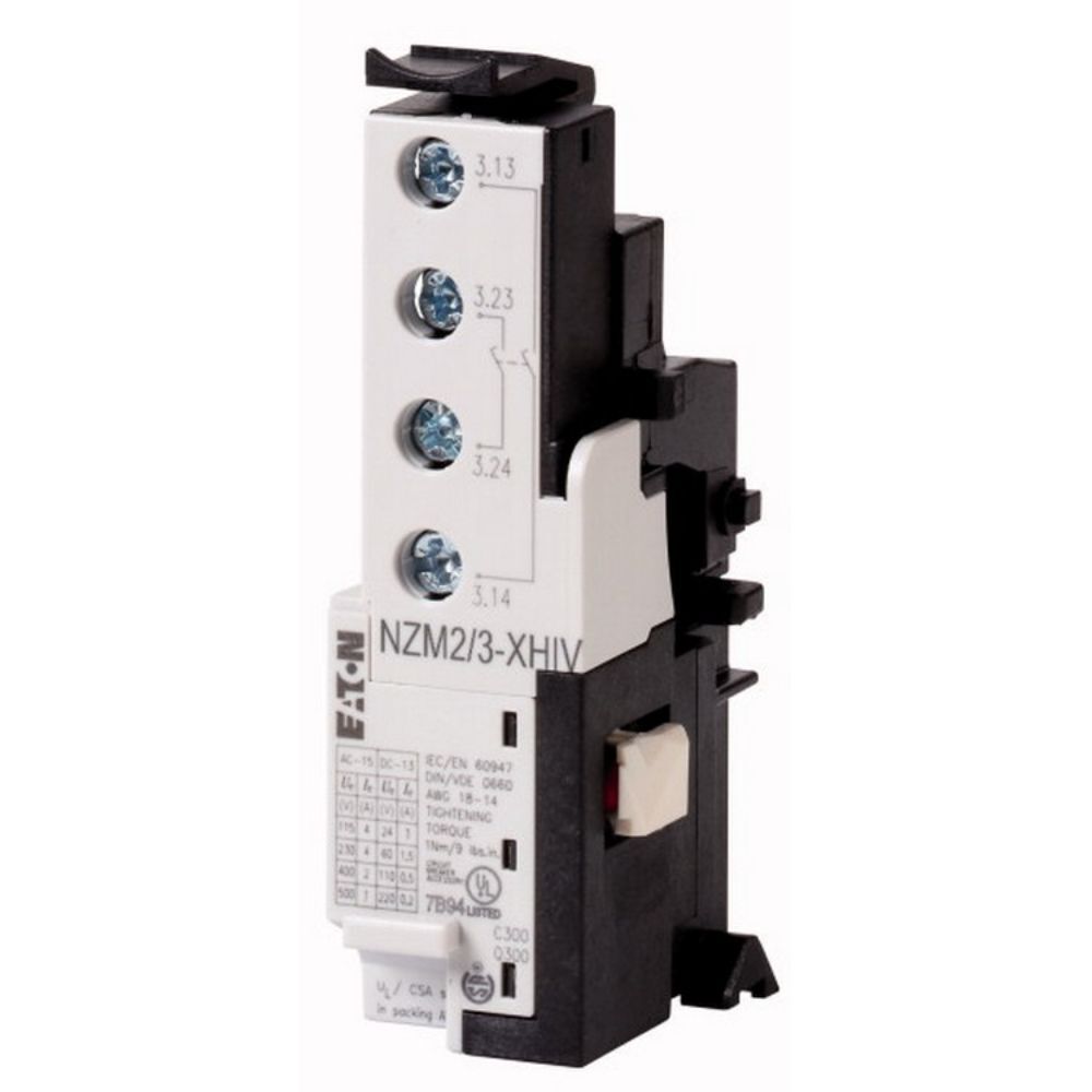 EATON NZM2/3-XAHIV208-250AC/DC KOMPAKT ŞALTER AKSESUARI: ERKEN KAPAMA KONTAKLI ŞÖNT AÇ.BOBİNİ NZM2/3