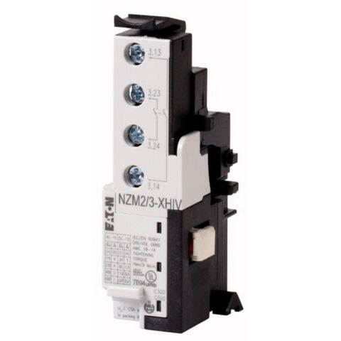 EATON NZM2/3-XAHIV208-250AC/DC KOMPAKT ŞALTER AKSESUARI: ERKEN KAPAMA KONTAKLI ŞÖNT AÇ.BOBİNİ NZM2/3