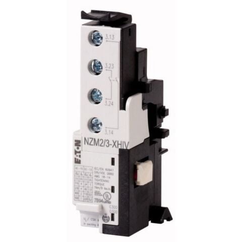 EATON NZM2/3-XAHIV208-250AC/DC KOMPAKT ŞALTER AKSESUARI: ERKEN KAPAMA KONTAKLI ŞÖNT AÇ.BOBİNİ NZM2/3