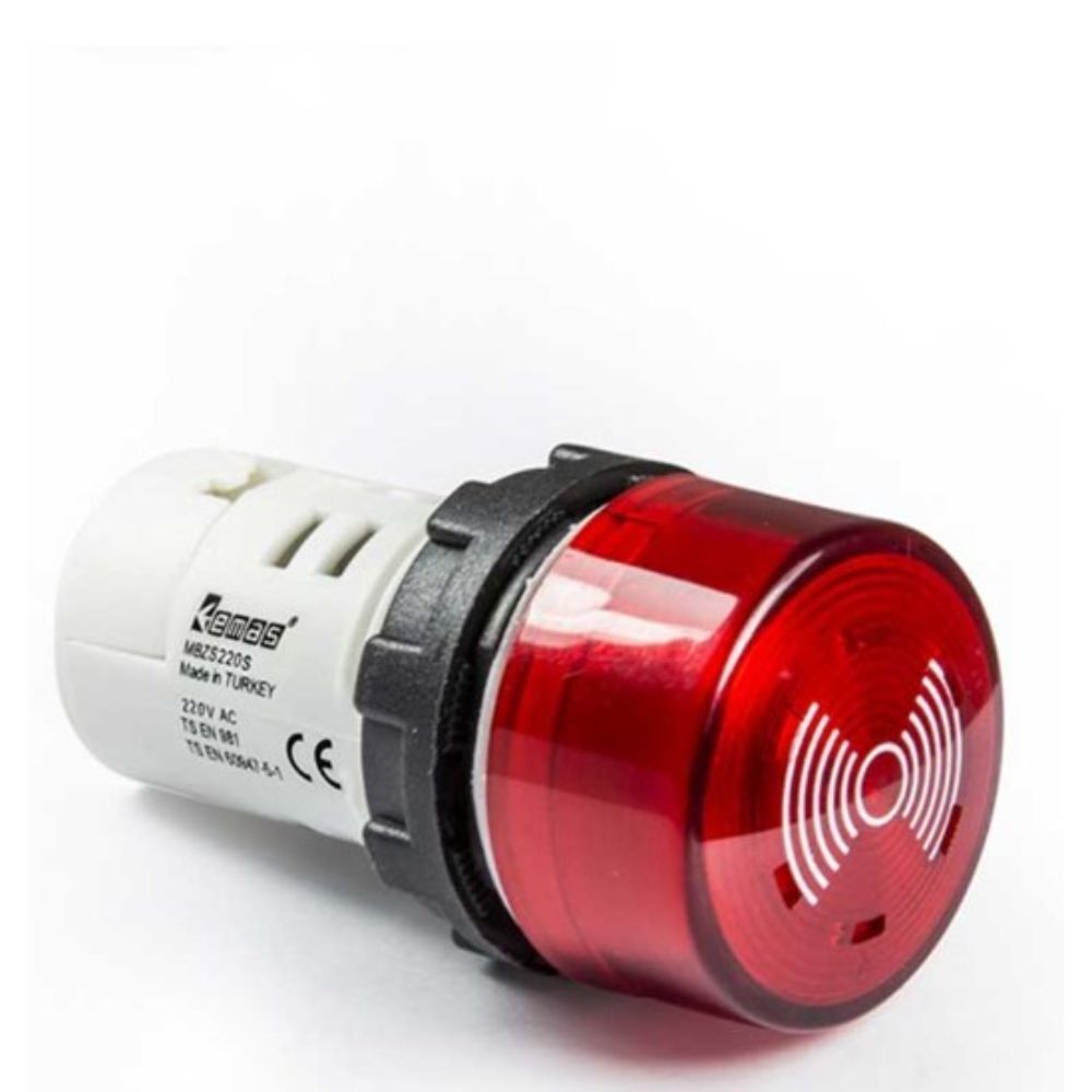 EMAS EMAS MONOBLOK BUZZER SİNYALLI 12V IP KORUMASIZ MBZS012S