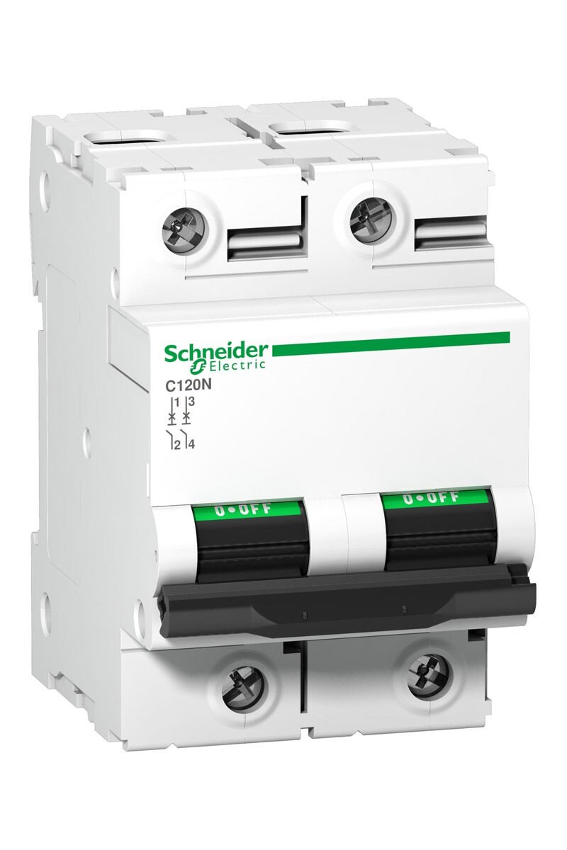 Schneider A9N18363 C120N 2x125A C Tipi Otomatik Sigorta