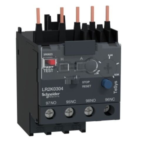 SCHNEIDER LR2K0304 TESYS K DİFERANSİYEL TERMAL AŞIRI YÜK RÖLELERİ 0,36...0,54 A SINIF 10A 3389110230383