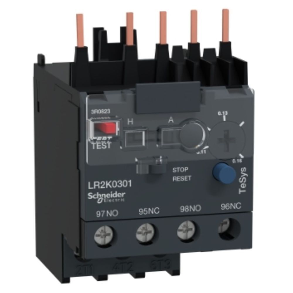 SCHNEIDER LR2K0301 TESYS K DİFERANSİYEL TERMAL AŞIRI YÜK RÖLELERİ 0,11...0,16 A SINIF 10A 3389110230352