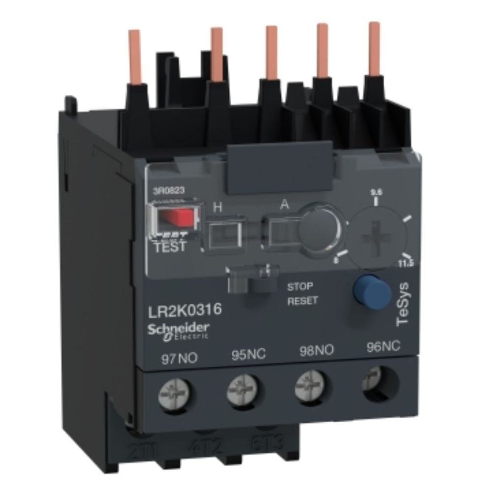 SCHNEIDER LR2K0316 TESYS K DİFERANSİYEL TERMAL AŞIRI YÜK RÖLELERİ 8...11,5 A SINIF 10A 3389110230581