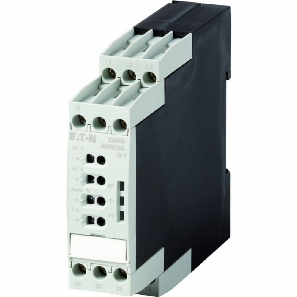 EATON EMR6-AWN280-D-1 FAZ KONTROL RÖLESİ (AŞIRI/DÜŞÜK GERİLİM, ASİMETRİ KONTROLÜ, NÖTR KESİNTİSİ)