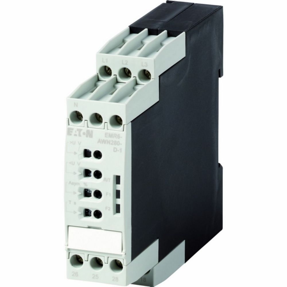 EATON EMR6-AWN280-D-1 FAZ KONTROL RÖLESİ (AŞIRI/DÜŞÜK GERİLİM, ASİMETRİ KONTROLÜ, NÖTR KESİNTİSİ)