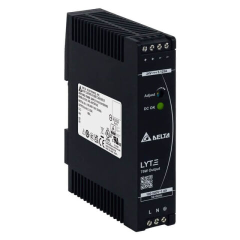 DELTA 85-264VAC 1FAZ -24V 75W 24V 3,2A ÇIKIŞLI