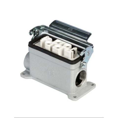 METE ENERJİ 4/2X80/16A. DUVAR PRİZ ÇİFT GRŞ. (TEK METAL MAND.) - 403610S