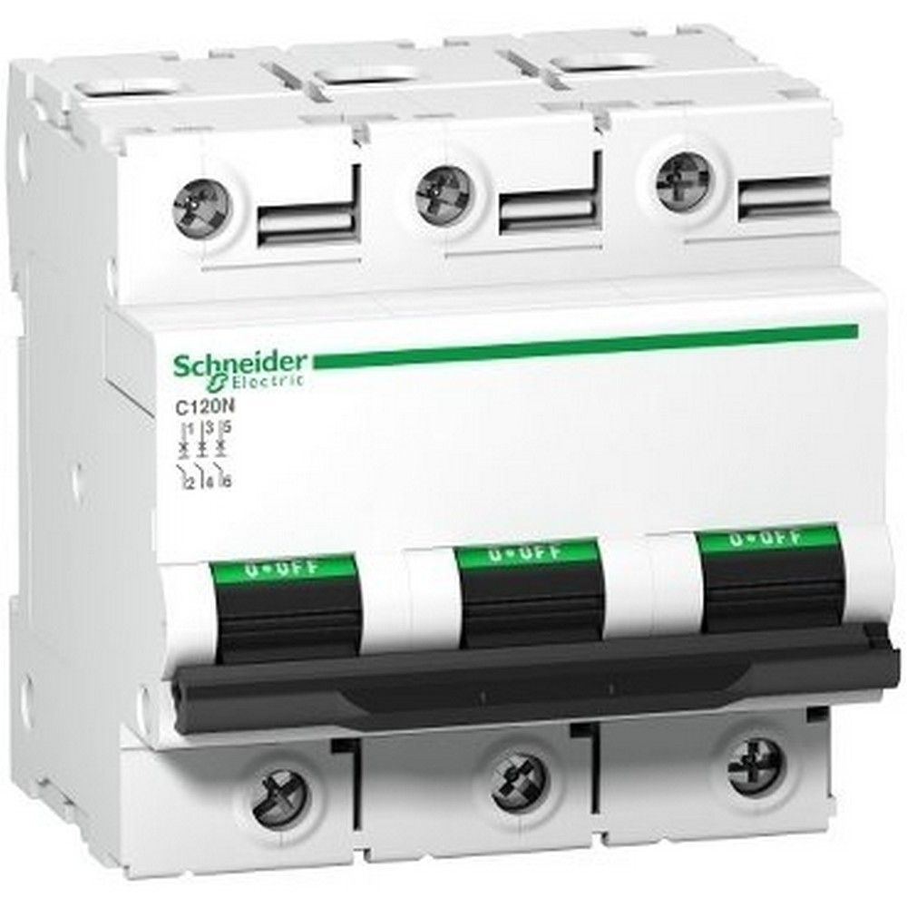 SCHNEIDER A9N18369 3X125A C EĞRİSİ C120N DEVRE KESİCİ 3606480379413