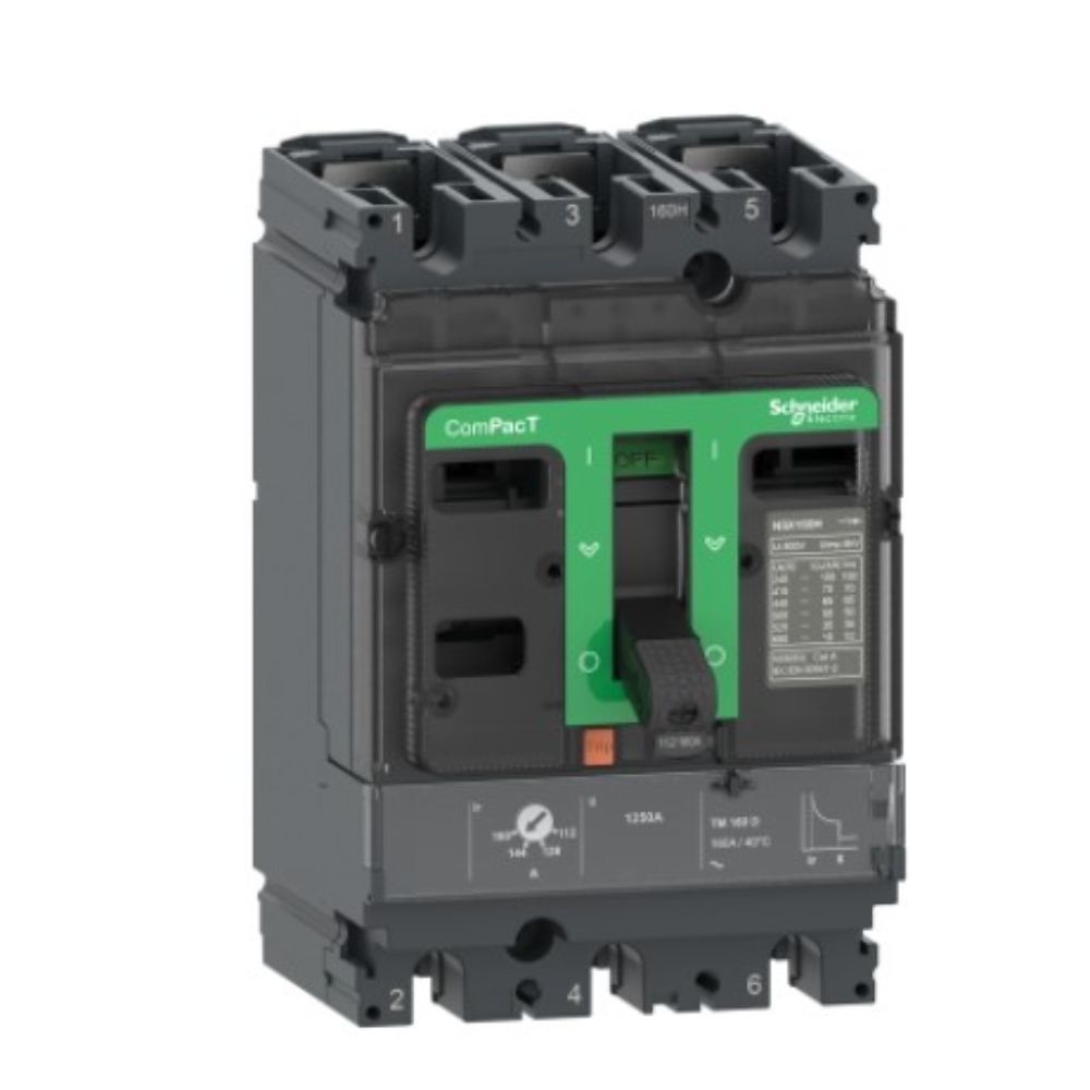 SCHNEIDER NSX160F  TM125D  36KA C16F3TM125