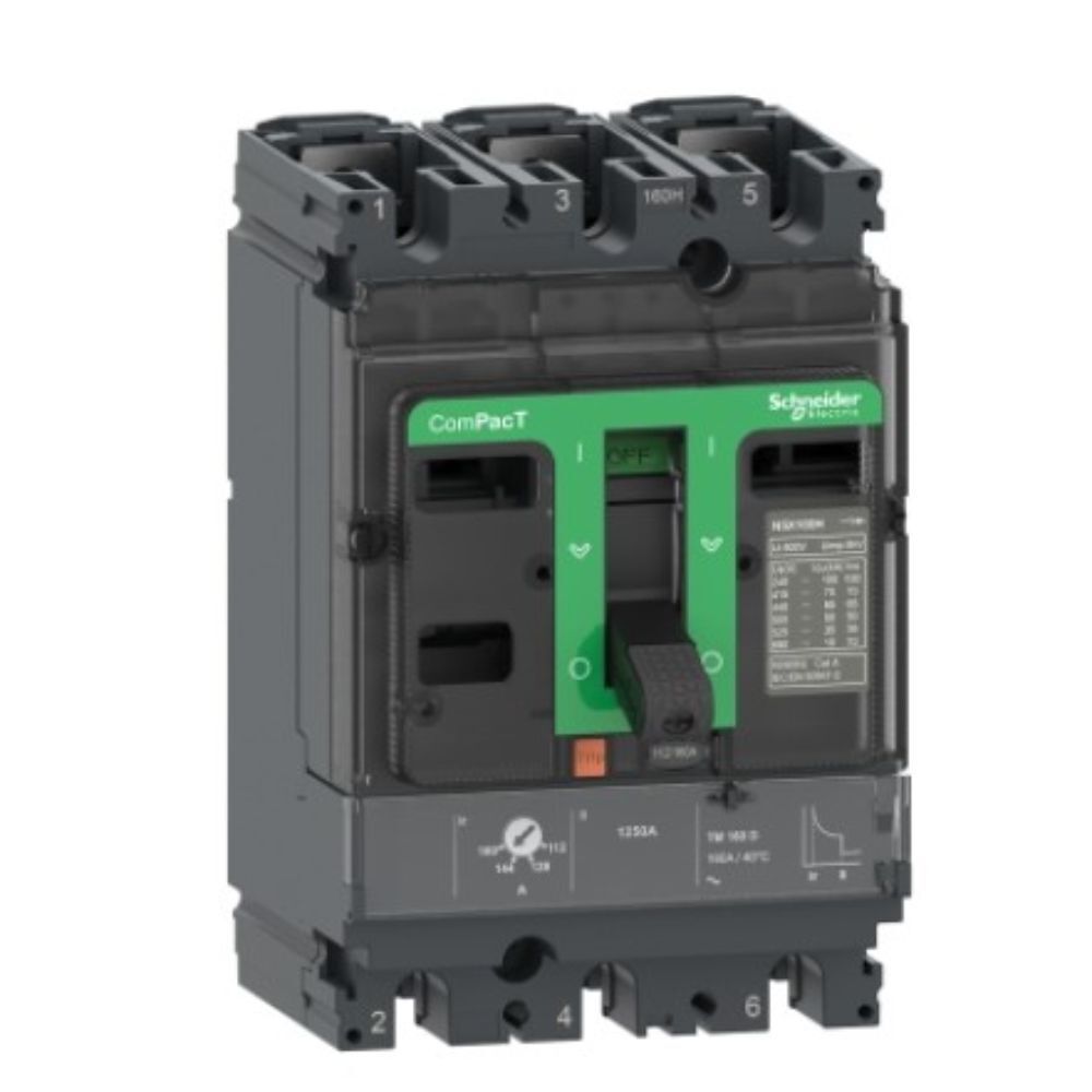 SCHNEIDER NSX160N  TM125D   50KA C16N3TM125