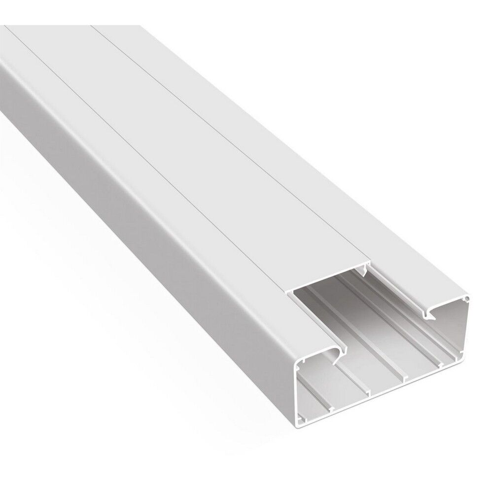 MUTLUSAN PLASTİK 170X70 KABLO KANALI İÇTEN KAPAKLI (12 METRE)