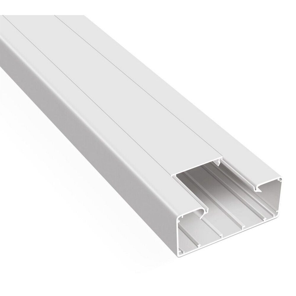 MUTLUSAN PLASTİK 170X70 KABLO KANALI İÇTEN KAPAKLI (12 METRE)