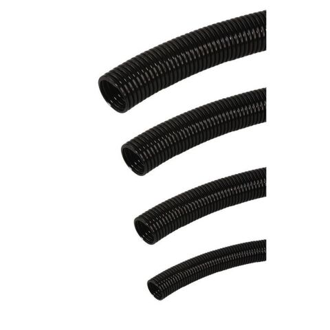 MUTLUSAN PLASTİK Ø50 PLASTİK SPİRAL (SİYAH) (25 METRE)