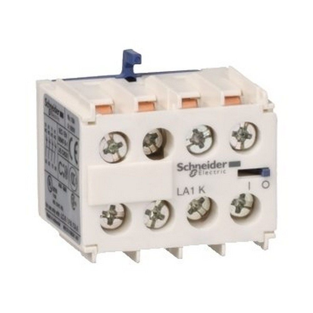 SCHNEIDER LA1KN40 TESYS K YARDIMCI KONTAK BLOĞU 4 NA VİDA KELEPÇESİ TERMİNALLERİ 3389110500073