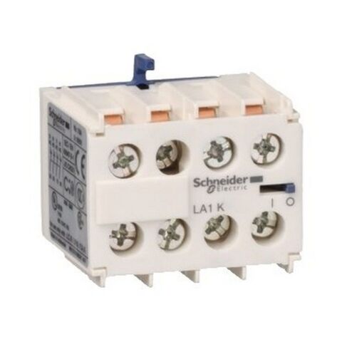 SCHNEIDER LA1KN40 TESYS K YARDIMCI KONTAK BLOĞU 4 NA VİDA KELEPÇESİ TERMİNALLERİ 3389110500073