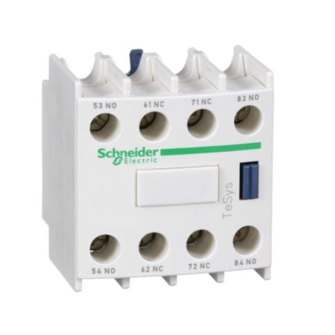 SCHNEIDER TESYS D YARDIMCI KONTAK BLOĞU 2NA + 2NK VİDA KELEPÇESİ TERMİNALLERİ 3389110384031